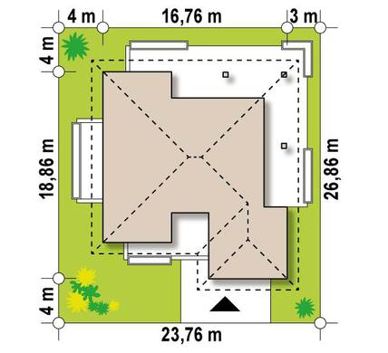 Galería de visualizaciones - Cabaña de una planta de 180 m²