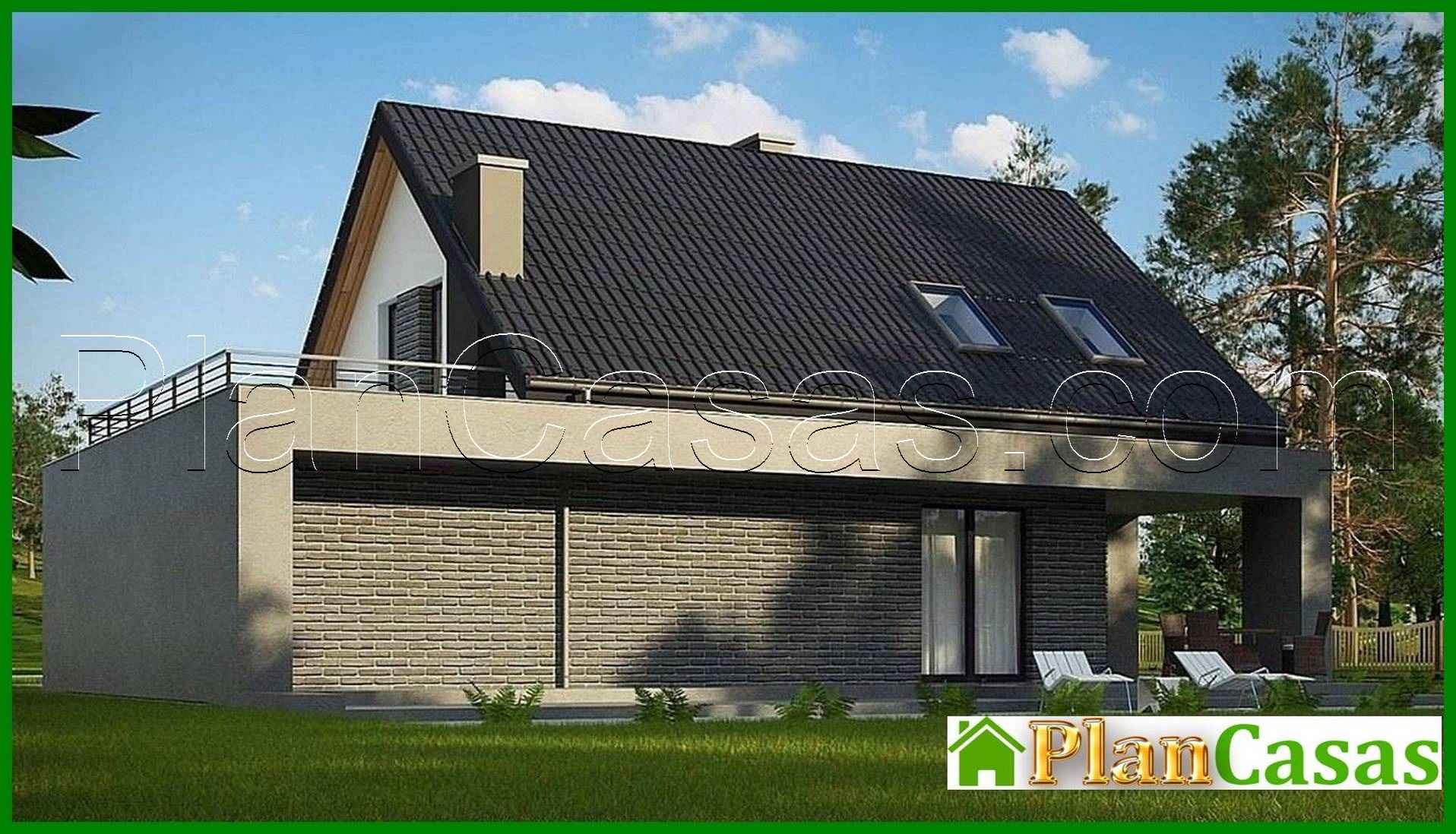 Galería de visualizaciones - Proyecto interesante con una gran terraza sobre el garaje