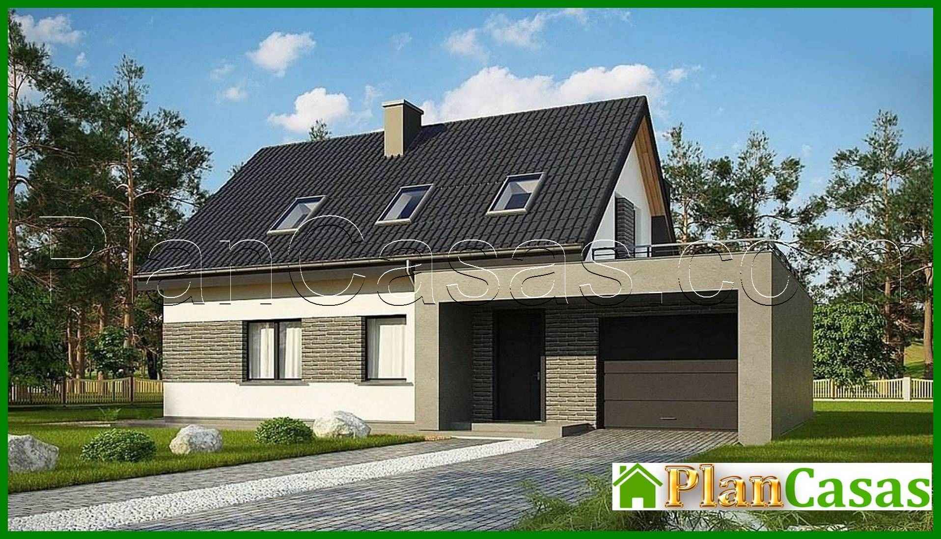 Proyecto interesante con una gran terraza sobre el garaje