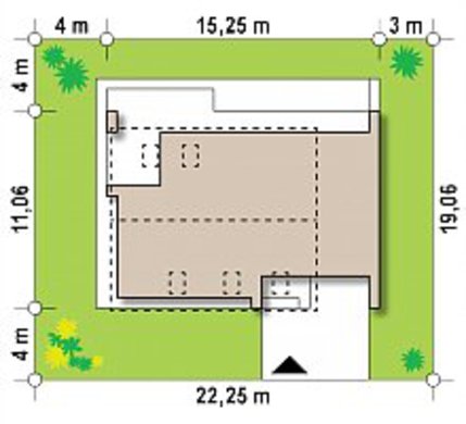 Galería de visualizaciones - Proyecto interesante con una gran terraza sobre el garaje