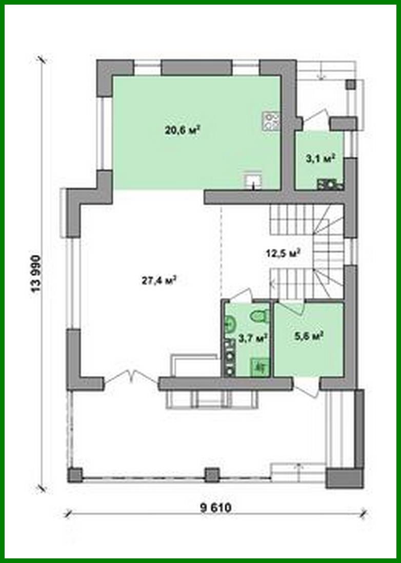 Galería de visualizaciones - Diseño arquitectónico de una cabaña ultramoderna de dos plantas