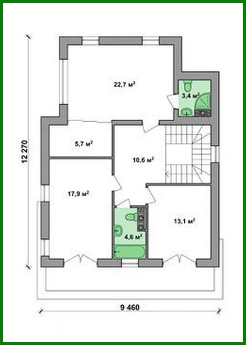 Galería de visualizaciones - Diseño arquitectónico de una cabaña ultramoderna de dos plantas