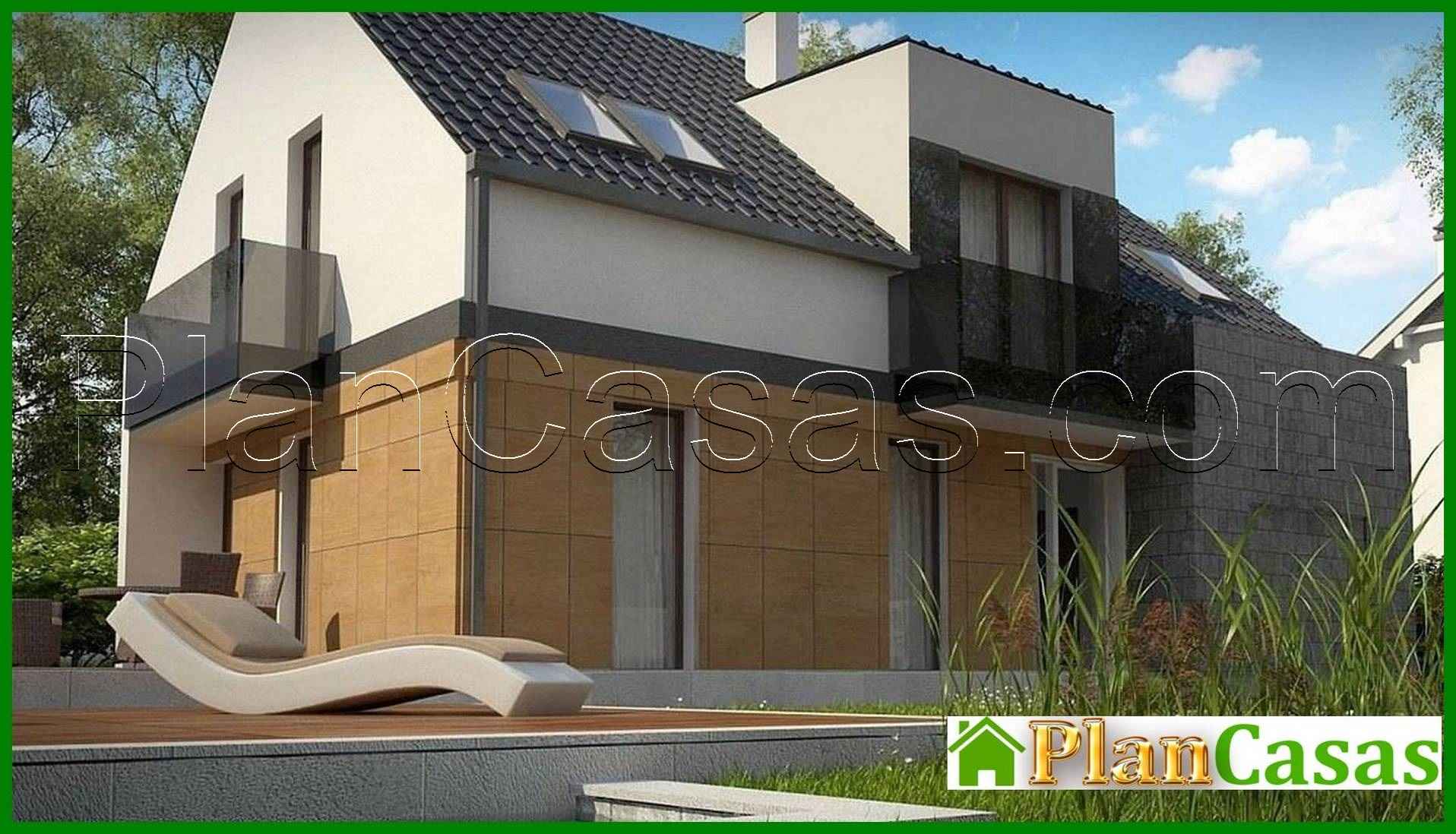 Galería de visualizaciones - Cabaña de dos plantas en estilo clásico con un toque ecléctico de cubismo