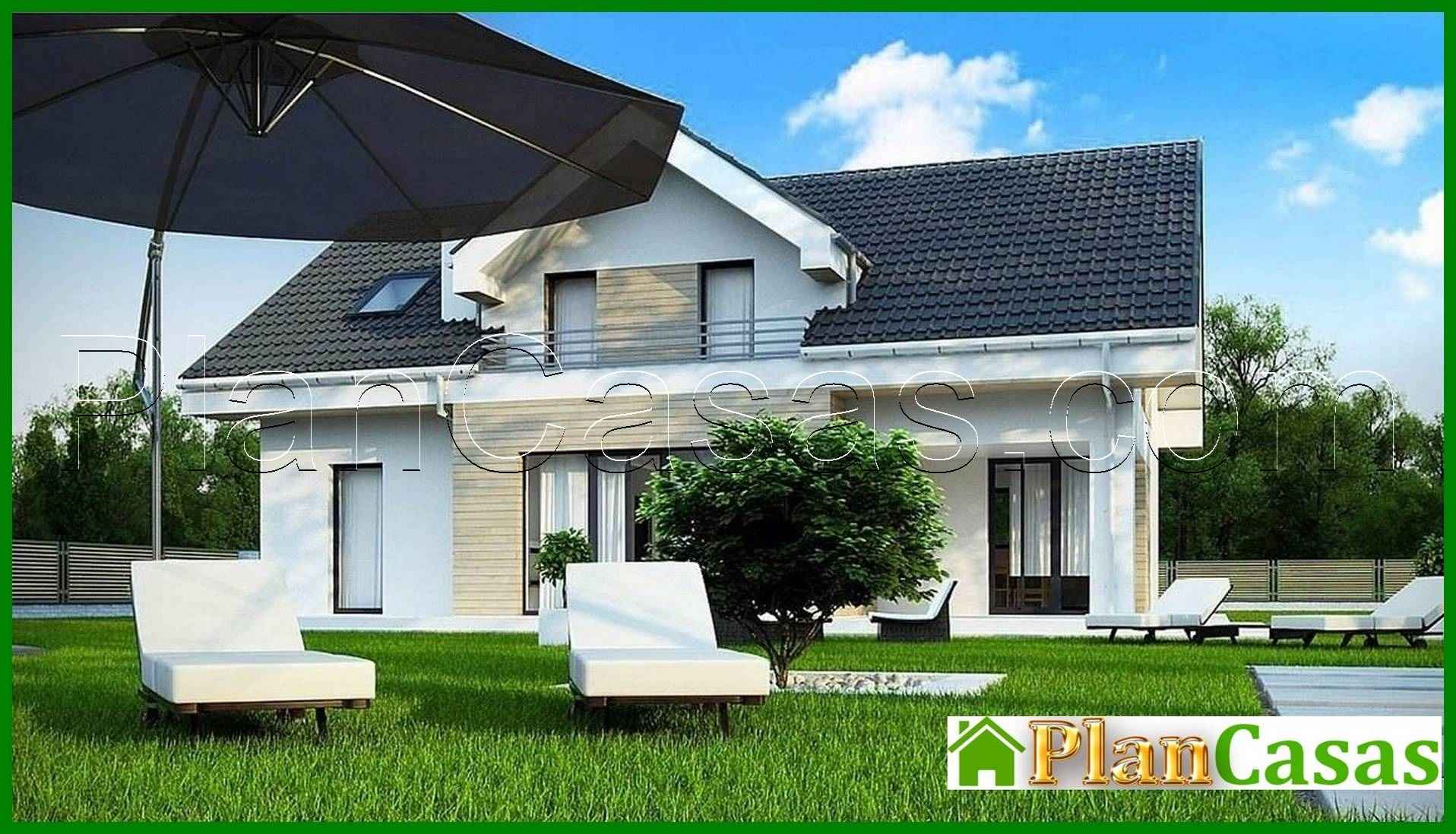 Proyecto de casa sencilla con ático