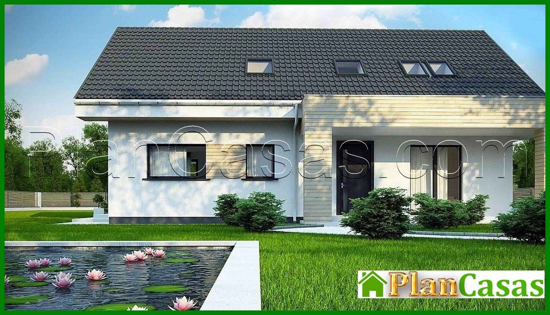 Galería de visualizaciones - Proyecto de casa sencilla con ático