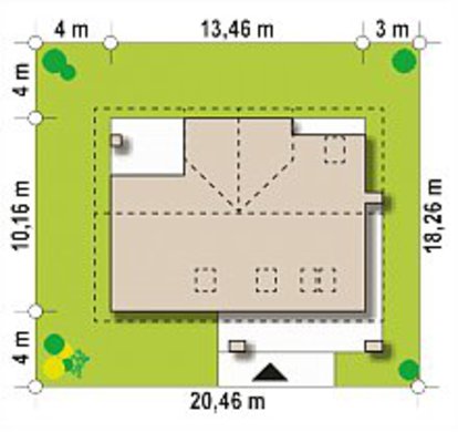 Galería de visualizaciones - Proyecto de casa sencilla con ático