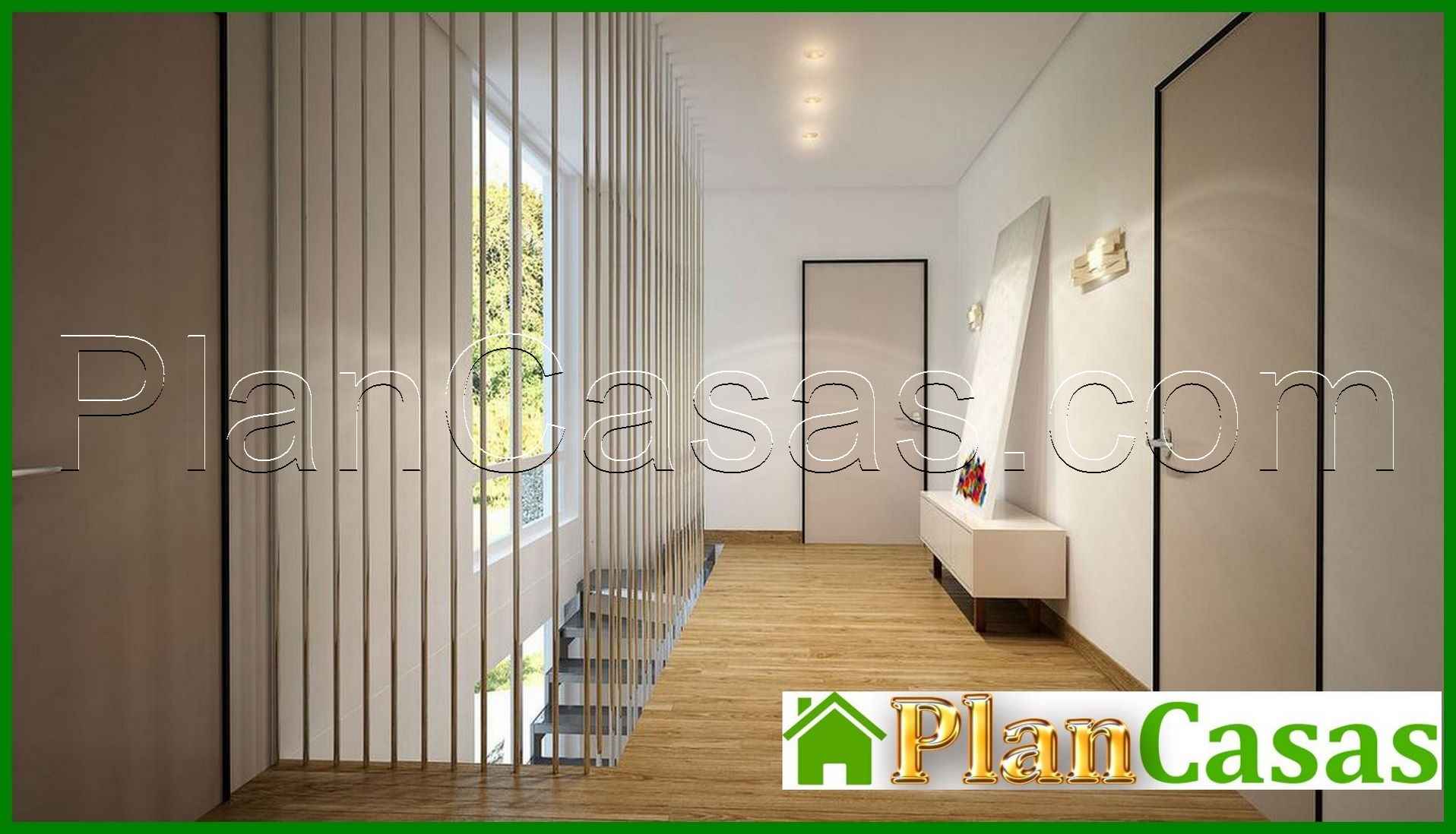 Galería de visualizaciones - Plano de un edificio residencial moderno lleno de luz