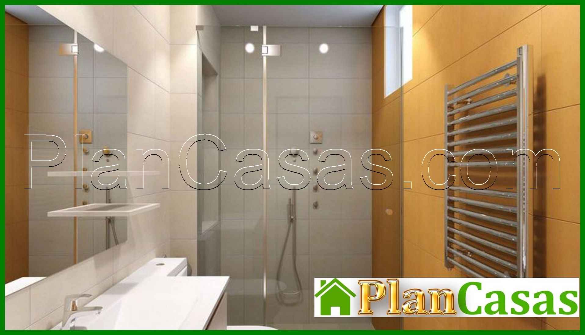 Galería de visualizaciones - Plano de un edificio residencial moderno lleno de luz