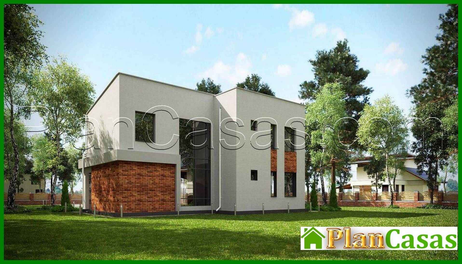 Galería de visualizaciones - Plano de un edificio residencial moderno lleno de luz