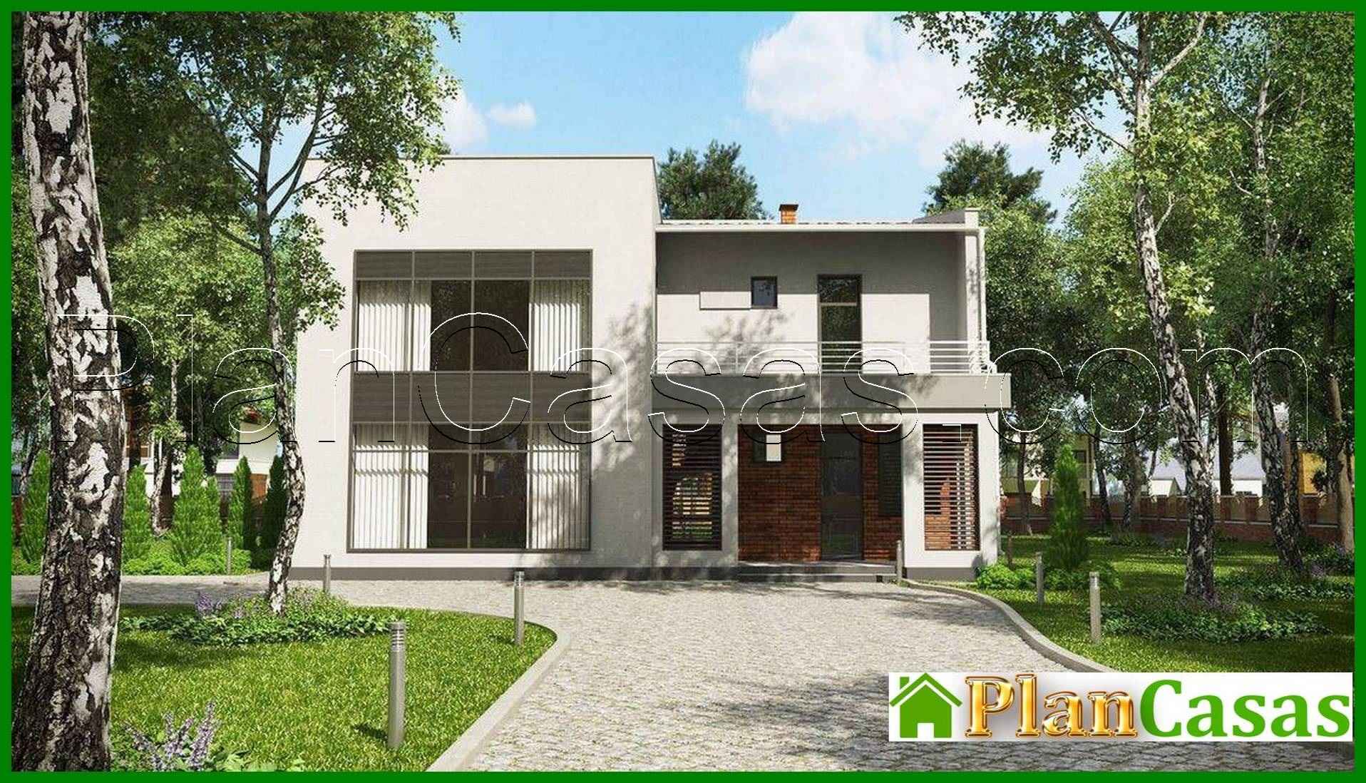 Plano de un edificio residencial moderno lleno de luz