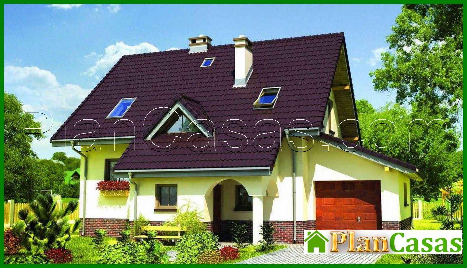 Beautiful house with garage and bay window