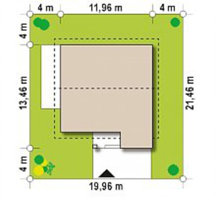 Galería de visualizaciones - Proyecto clasico de una finca campestre con atico y garaje