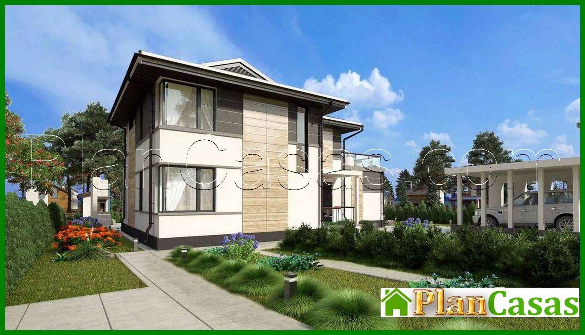 Galería de visualizaciones - Cabaña de lujo de dos plantas con sauna y sala de descanso