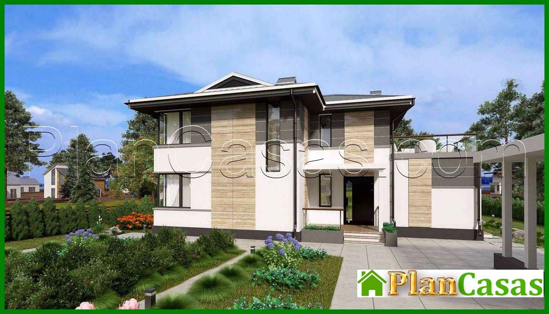 Galería de visualizaciones - Cabaña de lujo de dos plantas con sauna y sala de descanso