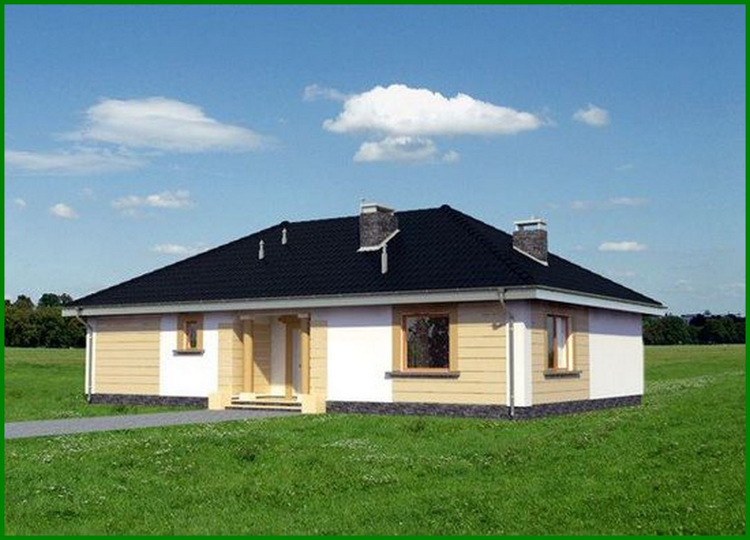 Visualization gallery - Beautiful project for a narrow site