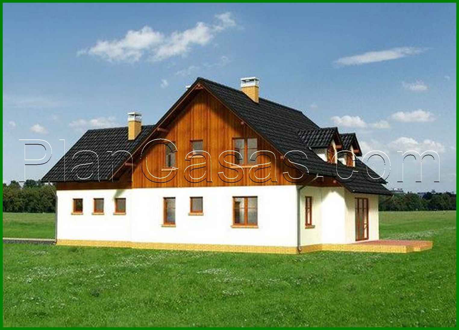 Galería de visualizaciones - Edificio de apartamentos de dos plantas con lujosos apartamentos principales