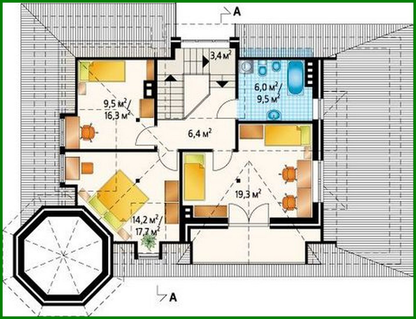 Galería de visualizaciones - Edificio residencial inusual que se asemeja a un castillo