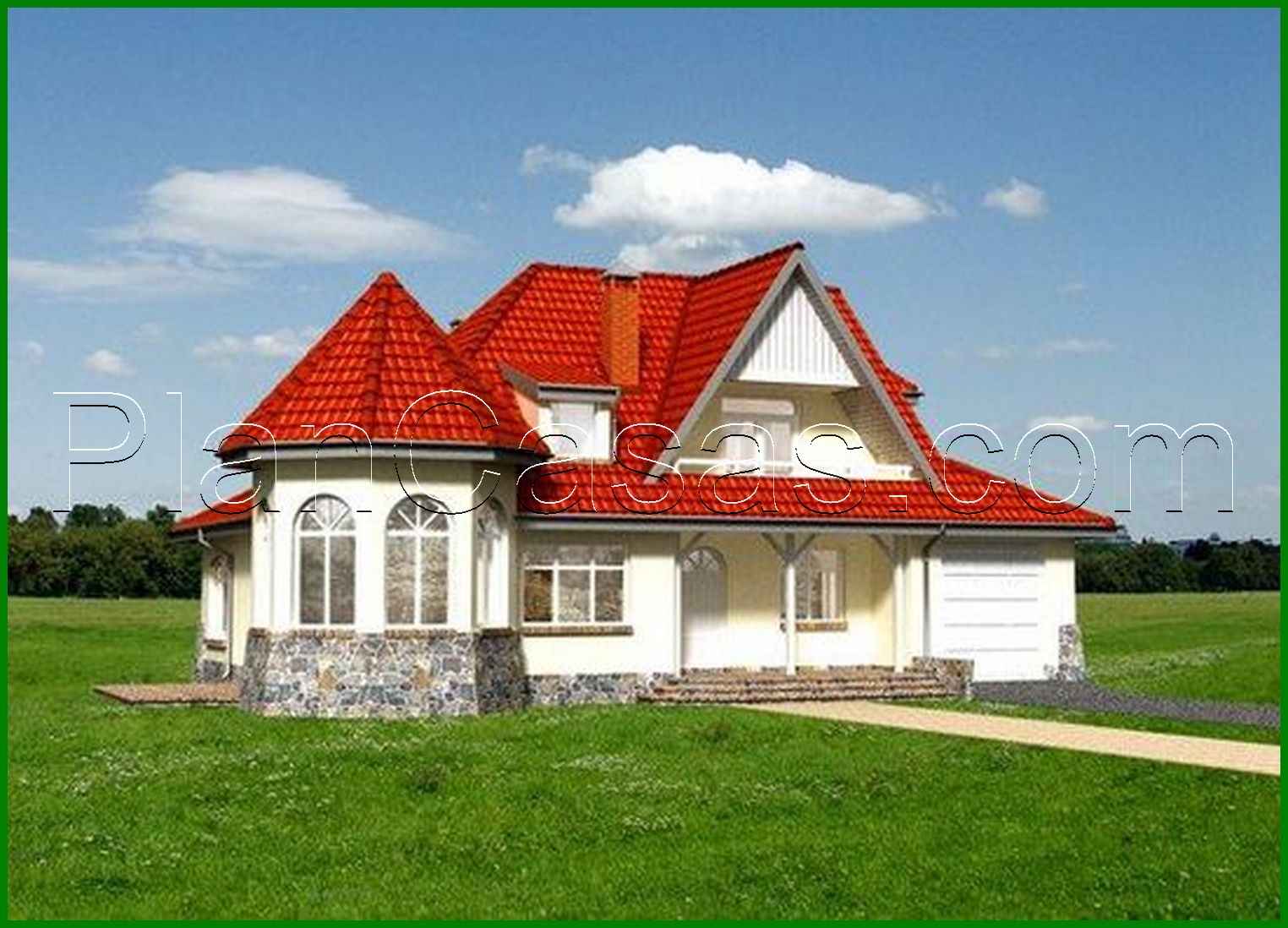 Galería de visualizaciones - Edificio residencial inusual que se asemeja a un castillo