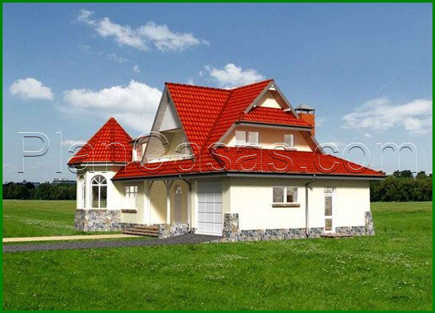 Galería de visualizaciones - Edificio residencial inusual que se asemeja a un castillo