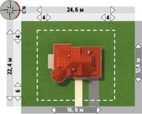 Galería de visualizaciones - Edificio residencial inusual que se asemeja a un castillo