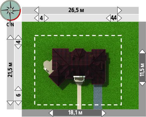 Galería de visualizaciones - Casa bonita e inusual con una amplia zona de invitados