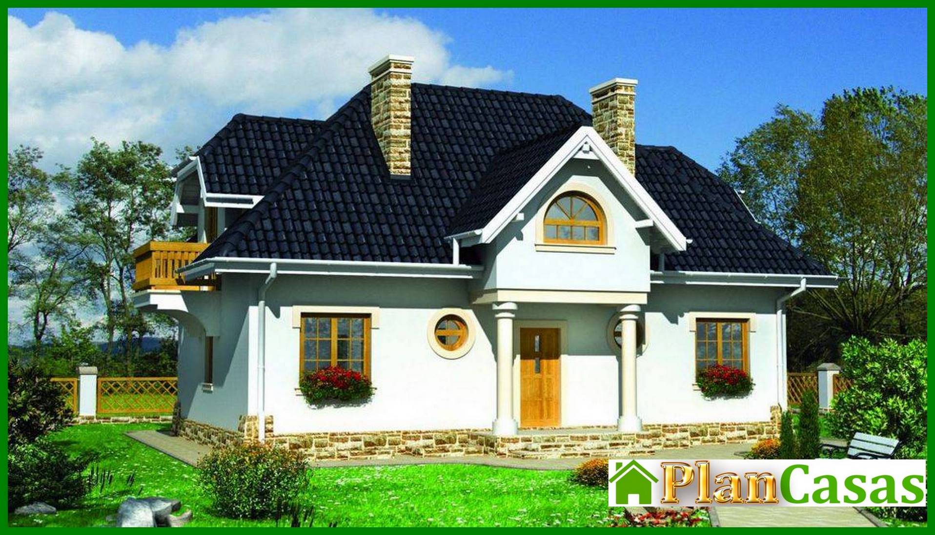 Attractive apartment with three balconies with a basement