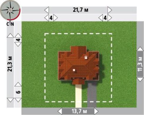 Visualization gallery - Two-story estate for eight bedrooms