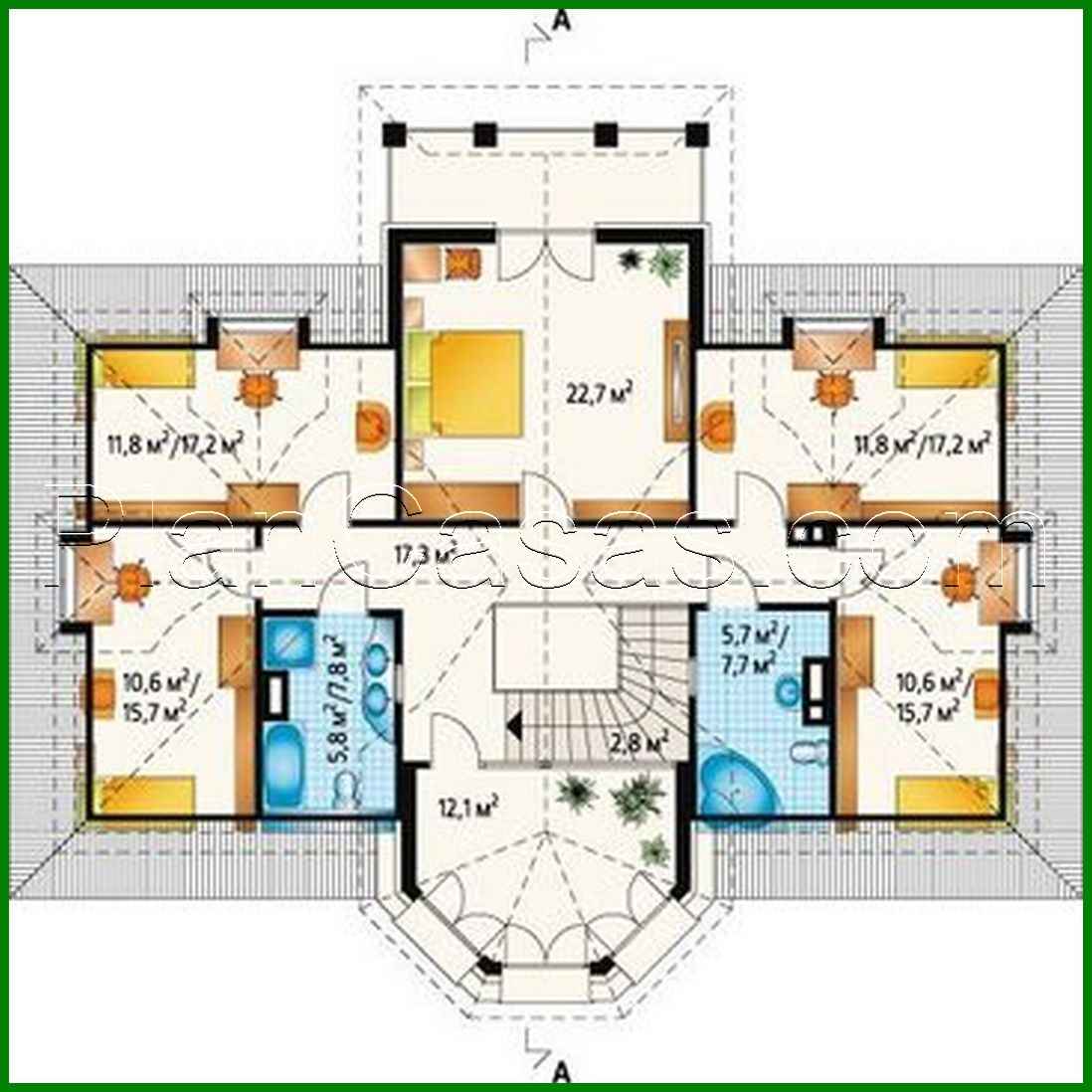 Galería de visualizaciones - Bonito proyecto de casa con porche en forma de torre
