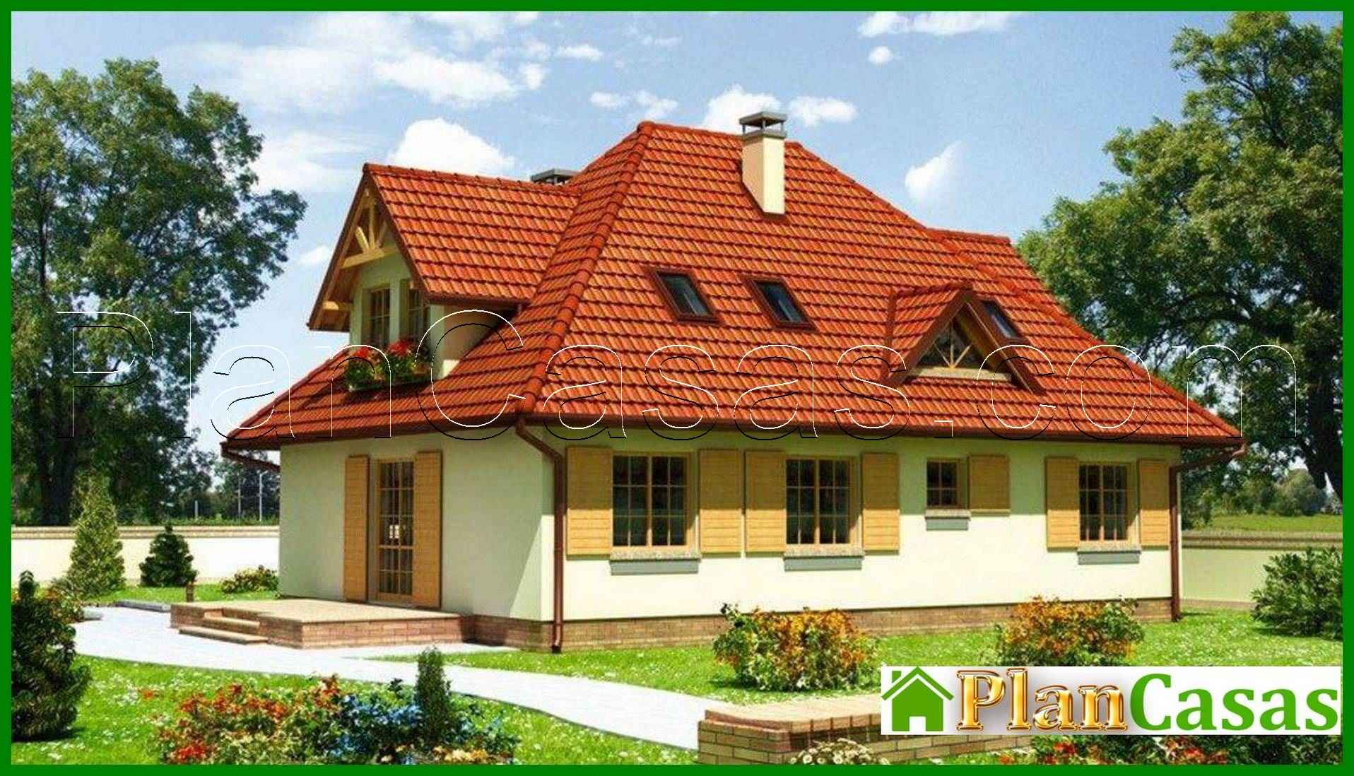 Galería de visualizaciones - Proyecto de una mansion individual con detalles de madera