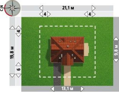 Galería de visualizaciones - Proyecto de una mansion individual con detalles de madera