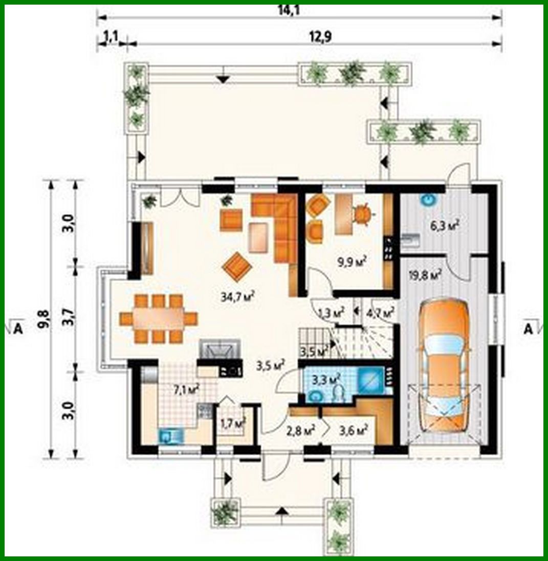 Galería de visualizaciones - Proyecto de una magnifica mansion para una familia feliz