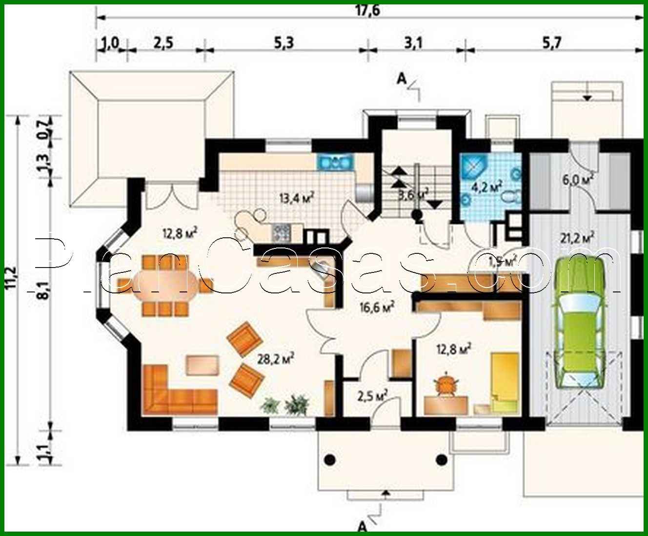 Galería de visualizaciones - Edificio elegante de dos plantas con seis habitaciones privadas