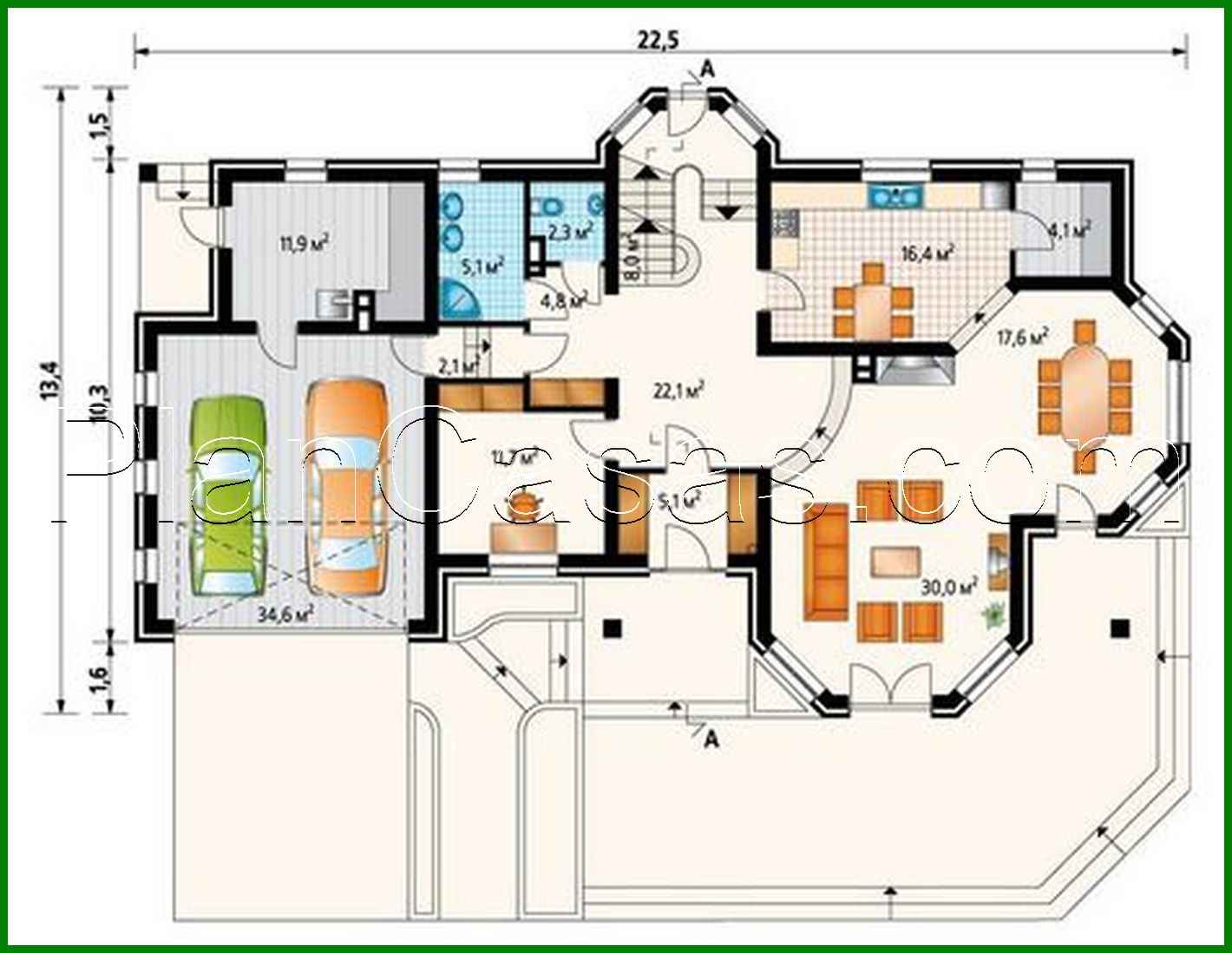 Galería de visualizaciones - Gran proyecto de mansion