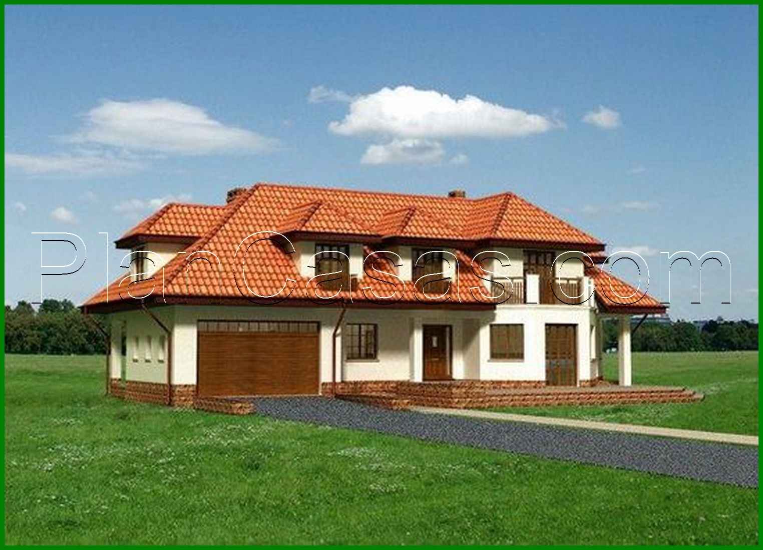 Galería de visualizaciones - Gran proyecto de mansion