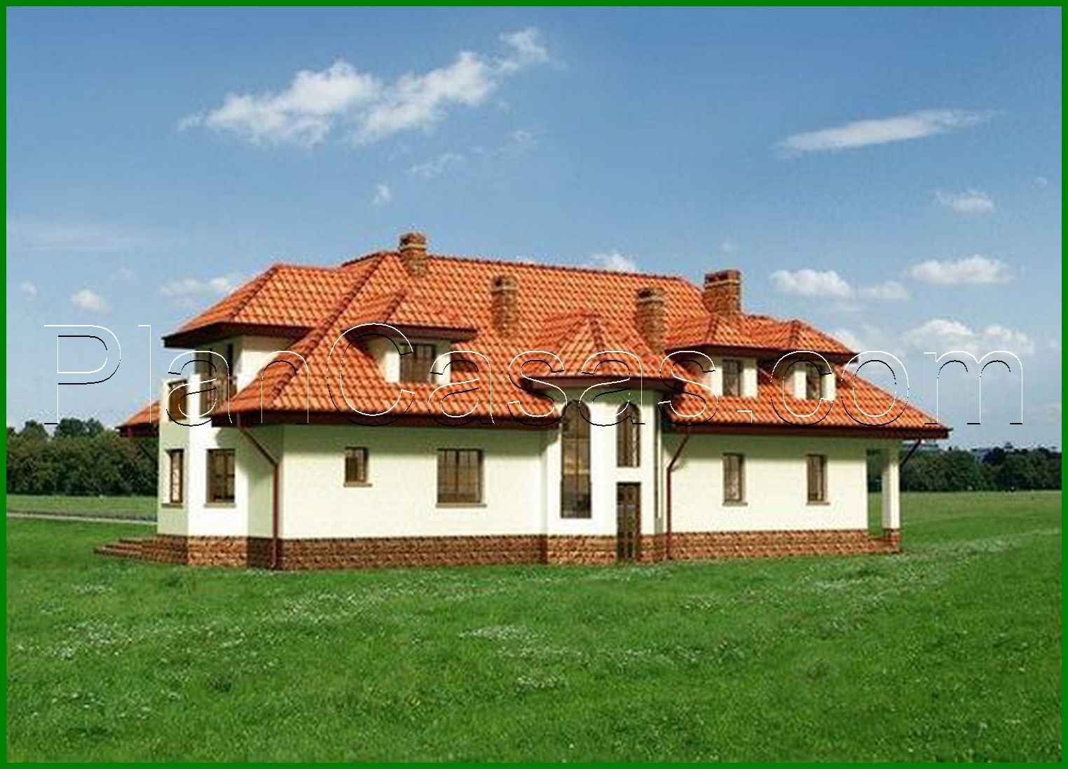 Galería de visualizaciones - Gran proyecto de mansion