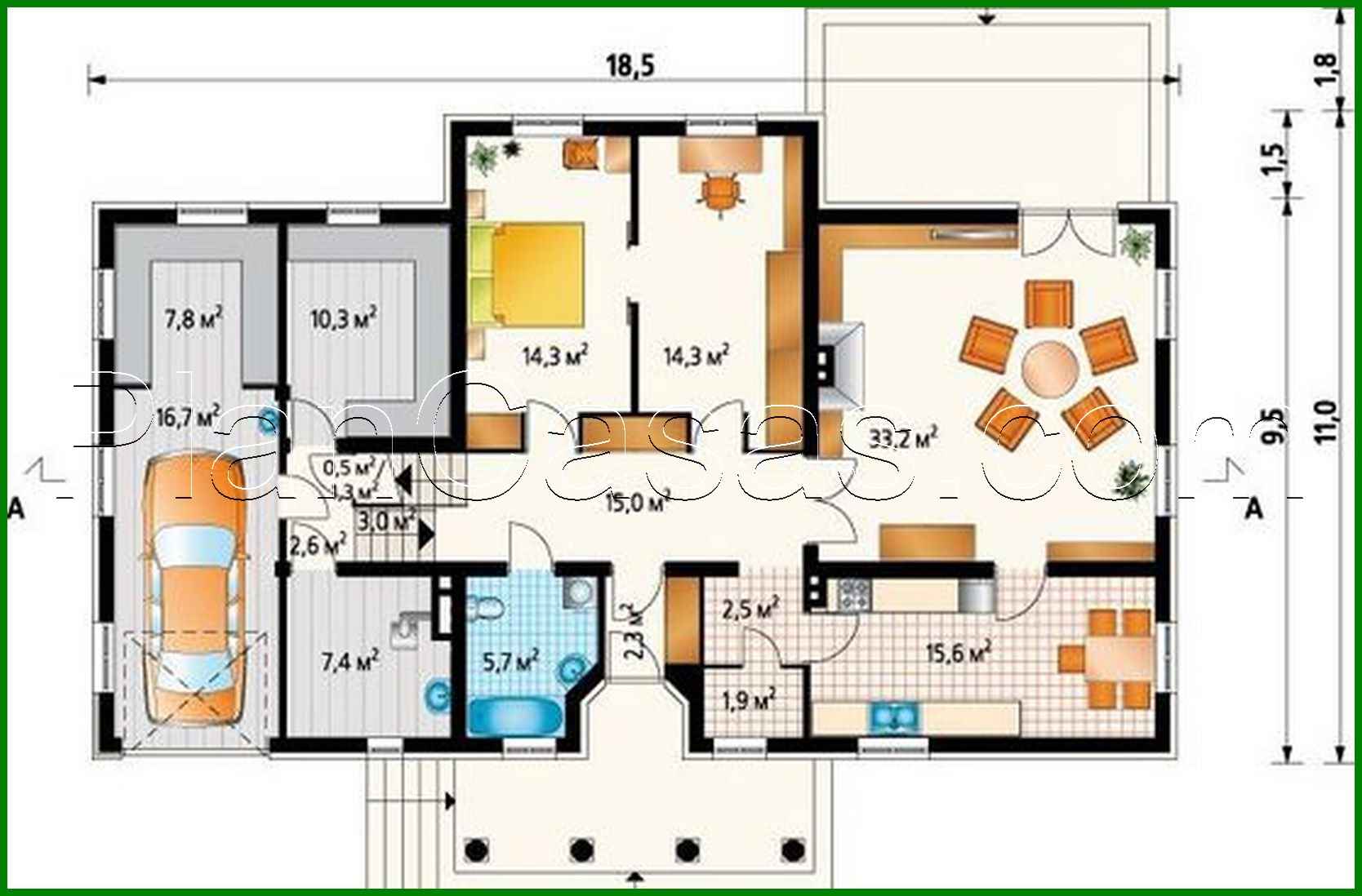 Galería de visualizaciones - Cabaña original con atico y habitaciones comodas
