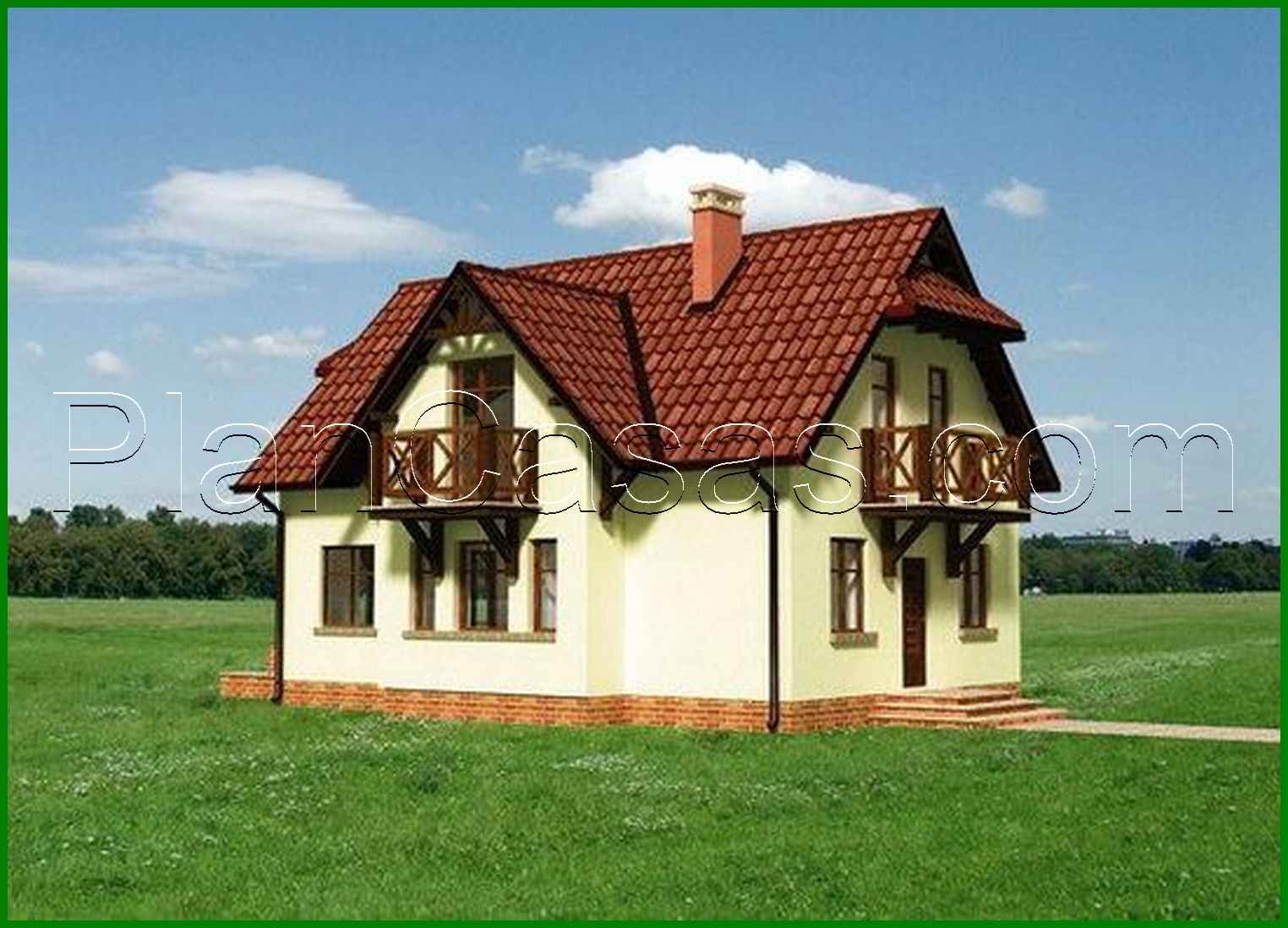 Visualization gallery - European style house project