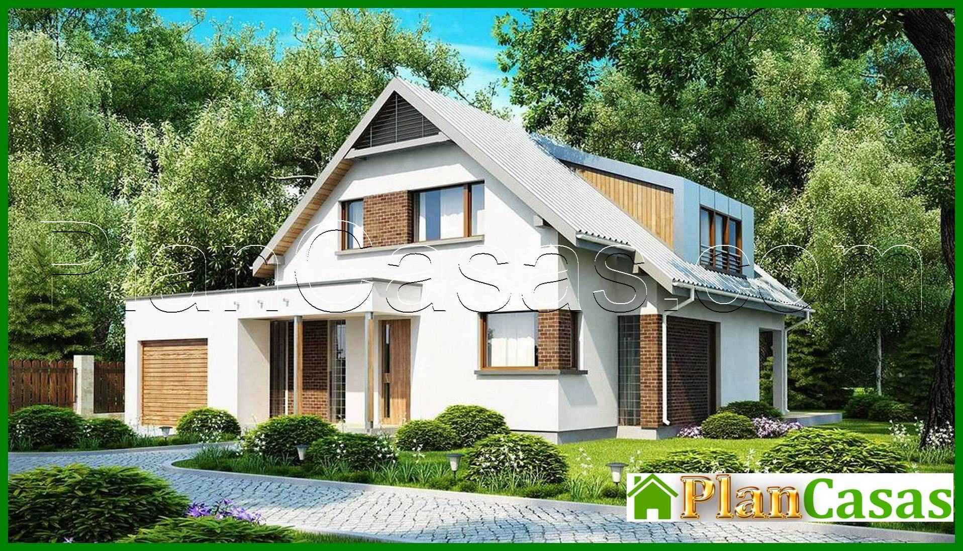 Proyecto de la cabaña original con atico