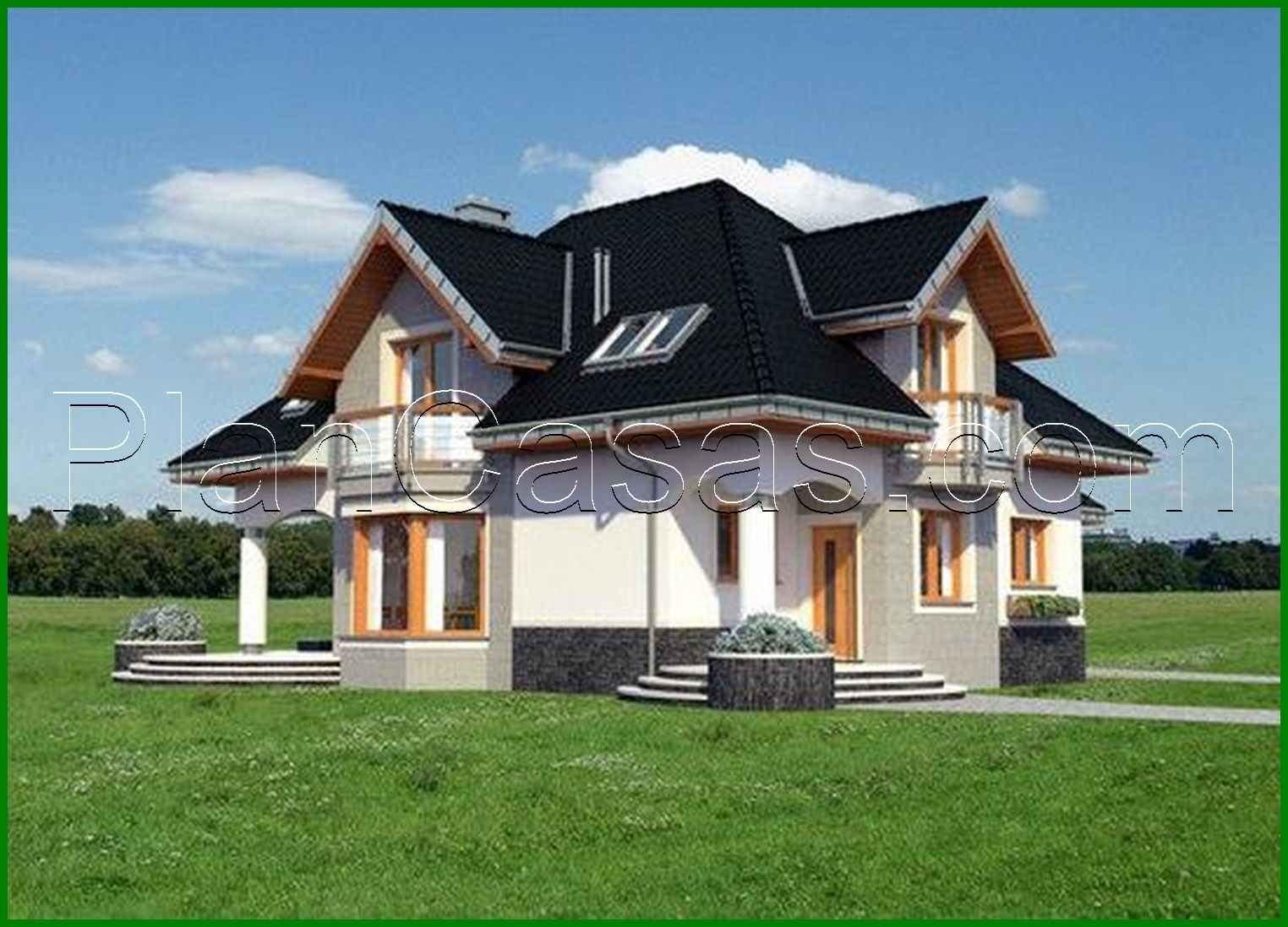 Galería de visualizaciones - Cabaña unica con atico y seis dormitorios