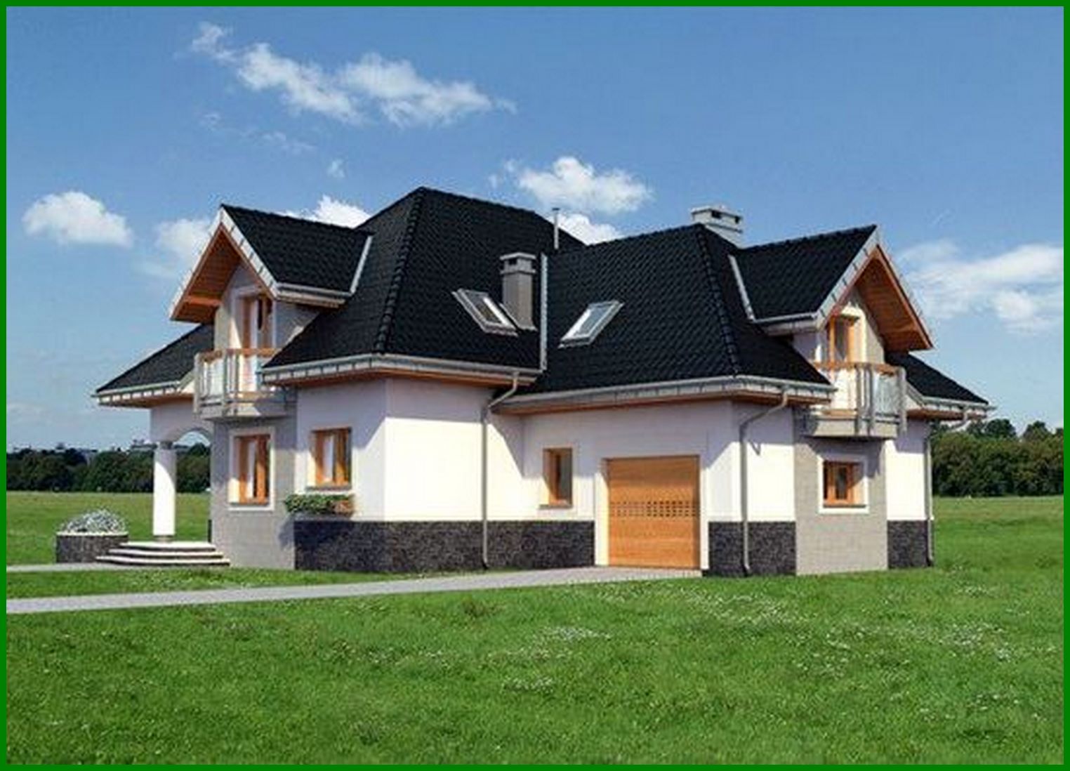 Galería de visualizaciones - Cabaña unica con atico y seis dormitorios